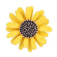 Sweet Flower Alloy Plating Women's Brooches main image 2