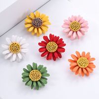 Sweet Flower Alloy Plating Women's Brooches sku image 11