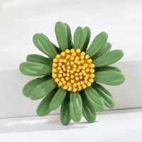 Sweet Flower Alloy Plating Women's Brooches sku image 2