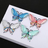 Simple Style Butterfly Alloy Enamel Women's Brooches main image 1