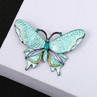 Simple Style Butterfly Alloy Enamel Women's Brooches main image 5