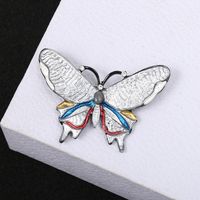 Simple Style Butterfly Alloy Enamel Women's Brooches main image 4