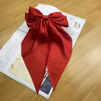 Women's Elegant Glam Bow Knot Satin Hair Clip sku image 3