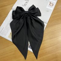Women's Elegant Glam Bow Knot Satin Hair Clip sku image 1