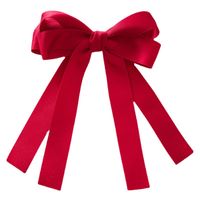 Women's Elegant Simple Style Bow Knot Silk Hair Clip main image 3