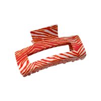 Women's Simple Style Stripe Pvc Hair Claws main image 2