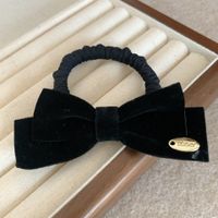 Women's Elegant Bow Knot Cloth Hair Clip Hair Tie sku image 8