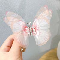 Women's Fairy Style Butterfly Plastic Hair Clip sku image 3