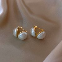 1 Par Estilo IG Gotitas De Agua Flor Nudo De Lazo Embutido Aleación Diamantes De Imitación Ópalo Perla Pendientes De Gota Aretes Pendientes sku image 26