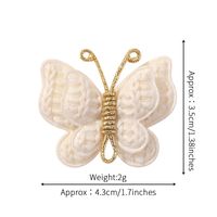 Women's Cute Butterfly Yarn Hair Clip main image 2