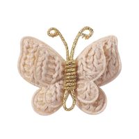 Women's Cute Butterfly Yarn Hair Clip sku image 2