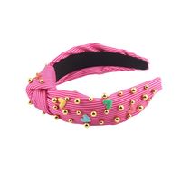 Women's Simple Style Classic Style Color Block Cloth Braid Hair Band main image 2