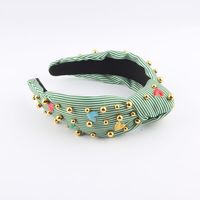 Women's Simple Style Classic Style Color Block Cloth Braid Hair Band sku image 1