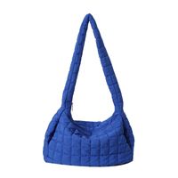 Women's Large Nylon Solid Color Streetwear Zipper Cloud Shape Bag sku image 13