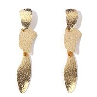 1 Pair Casual Simple Style Irregular Metal Gold Plated Drop Earrings sku image 1