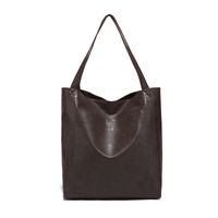 Women's Large All Seasons Pu Leather Vintage Style Classic Style Tote Bag sku image 3