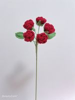 Sucré Fleur Tricoter Décorations Artificielles sku image 9