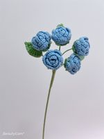 Sucré Fleur Tricoter Décorations Artificielles sku image 12