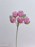 Sweet Flower Knit Artificial Decorations sku image 13