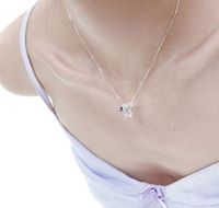 Copper Simple Style Star Water Droplets Pearl Inlay Zircon Necklace main image 2