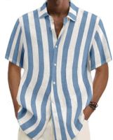 Men's Stripe Blouse Men's Clothing main image 1