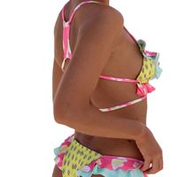 Mujeres Multicolor Juego De 2 Piezas Bikinis Traje De Baño main image 5