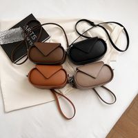 Women's Small Pu Leather Solid Color Streetwear Flip Cover Shoulder Bag main image 1