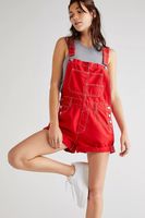 Women's Daily Casual Streetwear Solid Color Knee Length Jeans Overalls main image 4