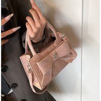 Women's Mini Pu Leather Bow Knot Elegant Flip Cover Handbag main image 5