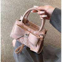 Women's Mini Pu Leather Bow Knot Elegant Flip Cover Handbag main image 3