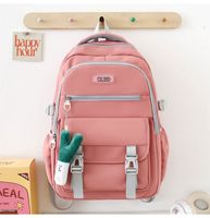 Color Block Casual Daily Women's Backpack sku image 7