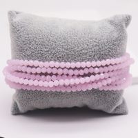 IG Style Casual Elegant Letter Heart Shape Artificial Crystal Glass Beaded Knitting Tassel Women's Bracelets sku image 1