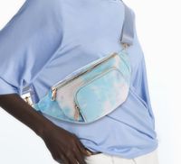 Women's Streetwear Color Block Canvas Waist Bags sku image 2