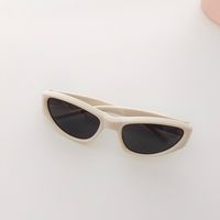 Y2K Solid Color Pc Resin Avaitor Full Frame Kids Sunglasses sku image 2
