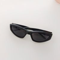 Y2K Solid Color Pc Resin Avaitor Full Frame Kids Sunglasses sku image 7