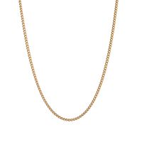 Casual Simple Style Solid Color Stainless Steel 18k Gold Plated Necklace sku image 2
