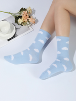 Unisex Simple Style Color Block Polyester Crew Socks A Pair sku image 4