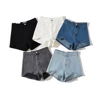 Women's Daily Streetwear Solid Color Shorts Washed Jeans main image 6