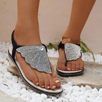 Women's Casual Solid Color Point Toe Peep Toe Sandals main image 2