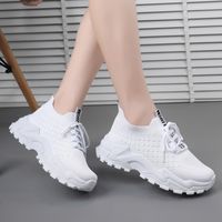 Women's Casual Color Block Round Toe Sports Shoes main image 4