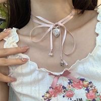 Simple Style Classic Style Heart Shape Alloy Women's Necklace main image 3