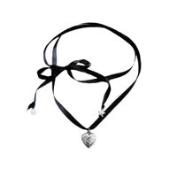 Simple Style Classic Style Heart Shape Alloy Women's Necklace main image 4