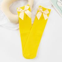 Girl'S Cute Bow Knot Cotton Crew Socks 1 Set sku image 6