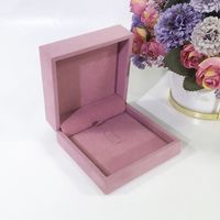 Classical Solid Color Flannel Jewelry Boxes sku image 2