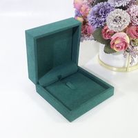 Classical Solid Color Flannel Jewelry Boxes sku image 1