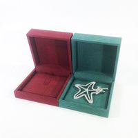 Classical Solid Color Flannel Jewelry Boxes main image 4