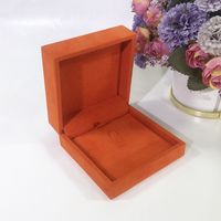 Classical Solid Color Flannel Jewelry Boxes sku image 4