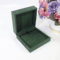 Classical Solid Color Flannel Jewelry Boxes sku image 5