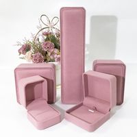 Elegant Solid Color Flannel Jewelry Boxes main image 3