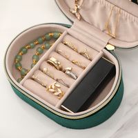 Classical Solid Color Flannel Jewelry Boxes main image 3